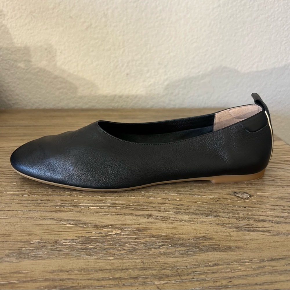 Everlane The Day Glove ballet flat black leather minimalist classic sz 8 - Picture 6 of 12